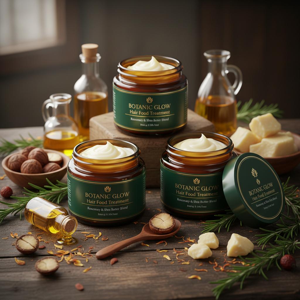 Zyn Shea Butter Hair Food - Natural Anti-Dandruff Scalp Treatment crafted in Nigeria